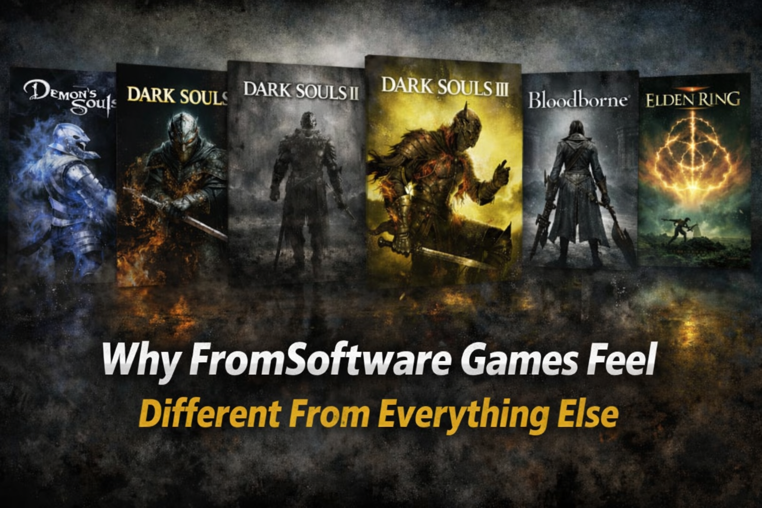 Why FromSoftware Games Feel Different From Everything Else | MedGarGaming